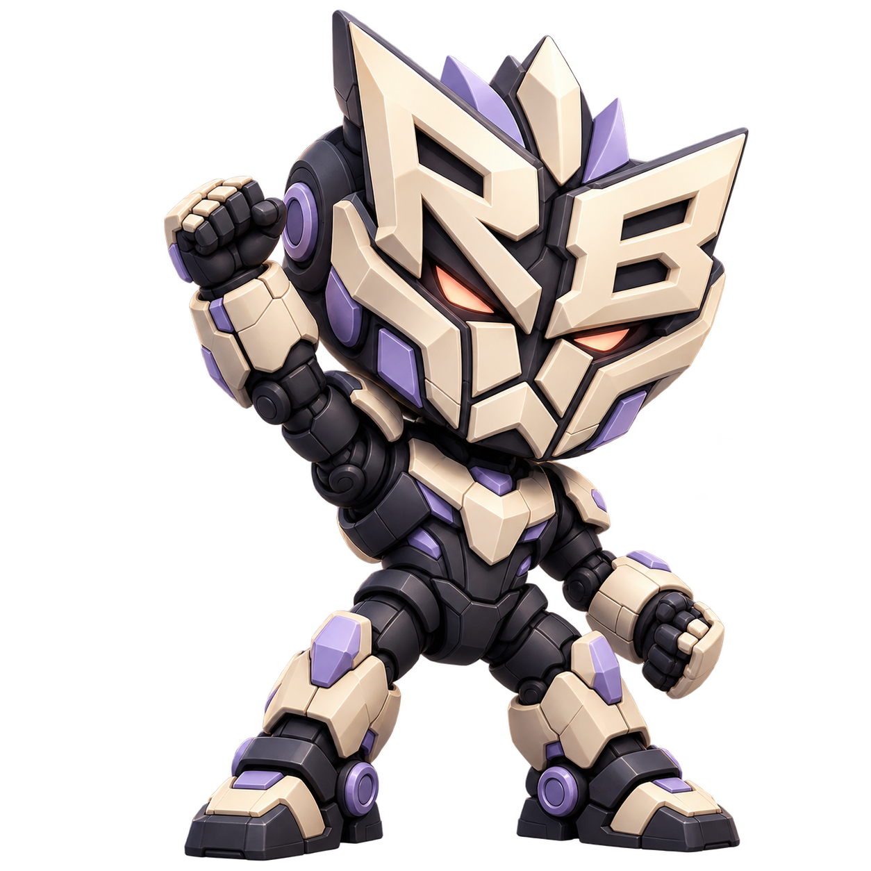 UnrealBot robot mascot